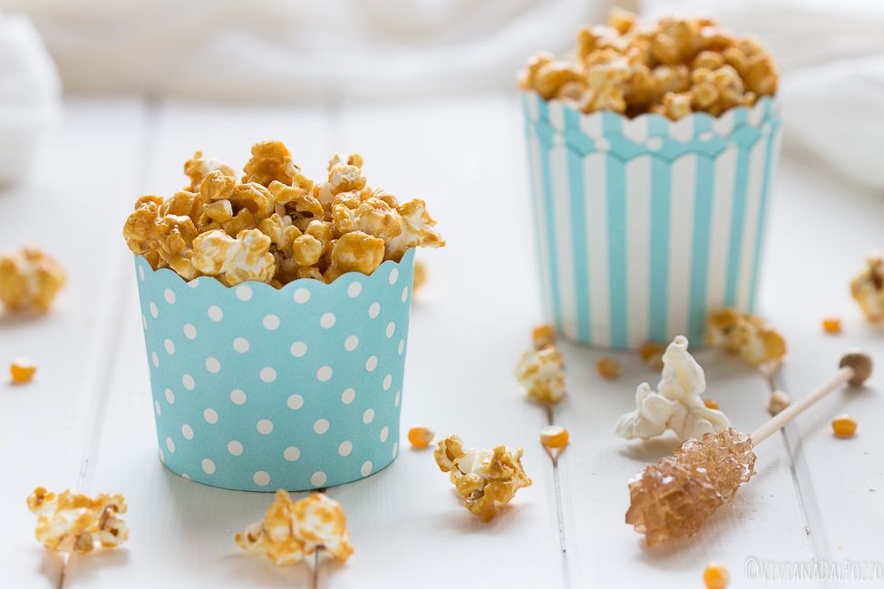 popcorn caramellati fatti in casa