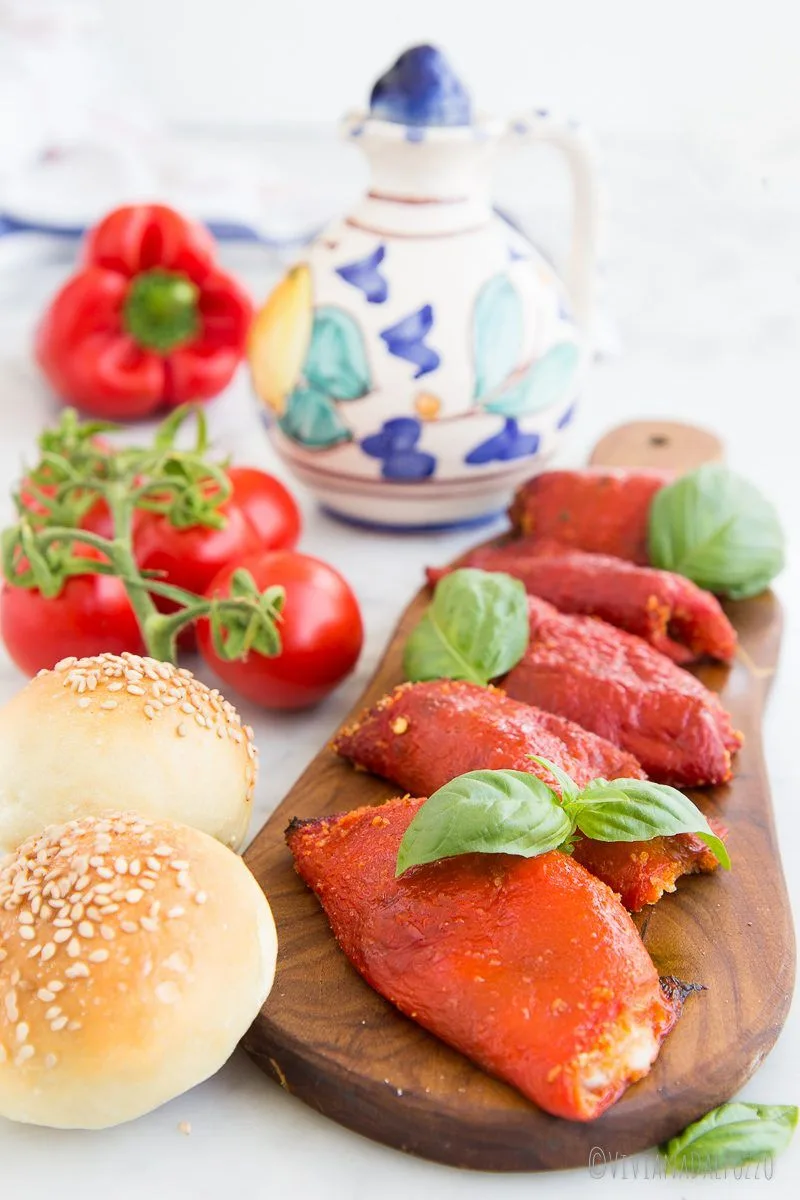 involtini di peperoni