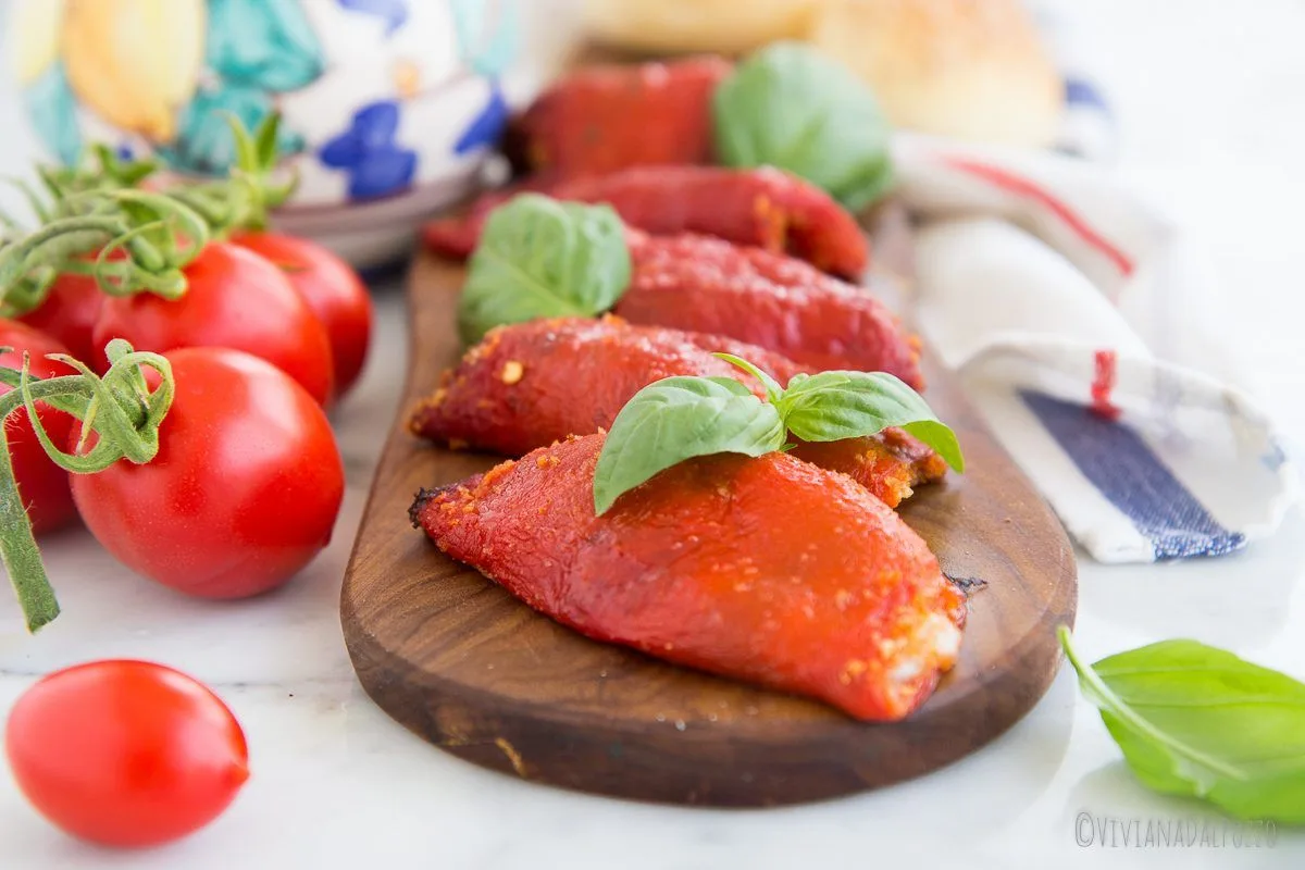 involtini di peperoni ripieni