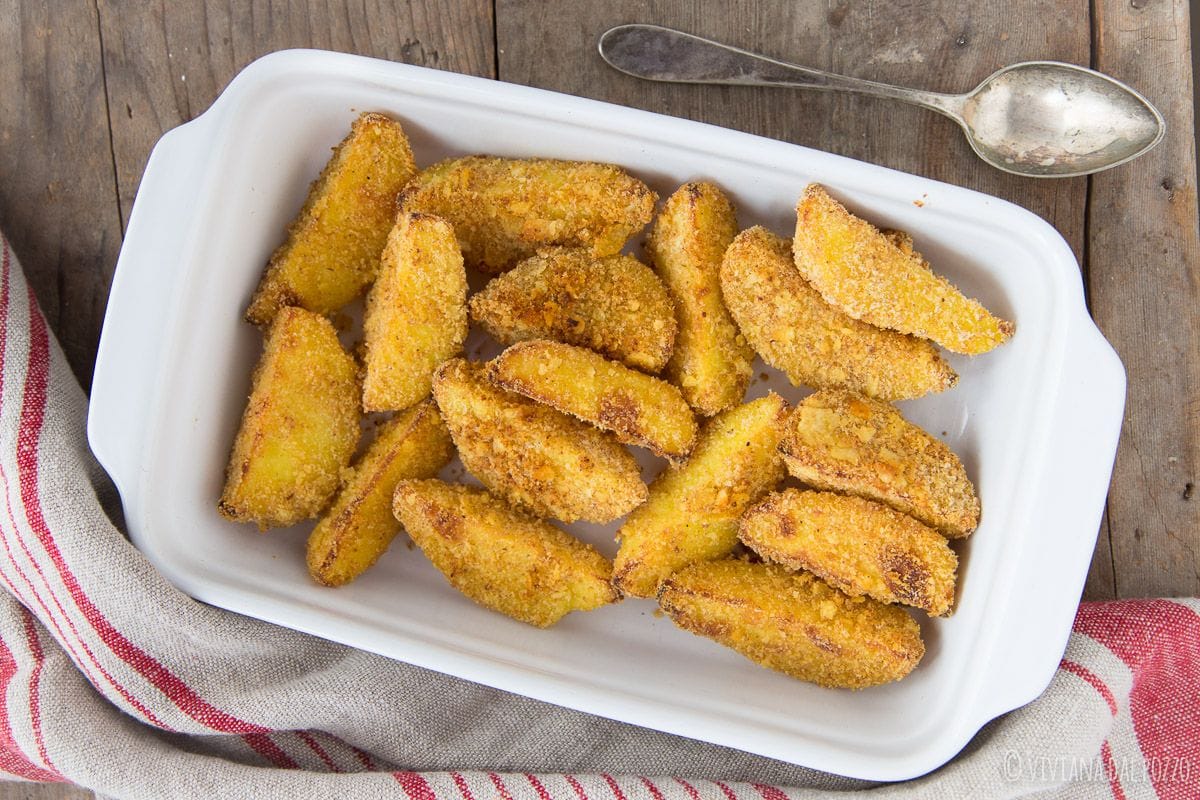 Patate sabbiose al forno, croccanti fuori e morbide dentro ...
