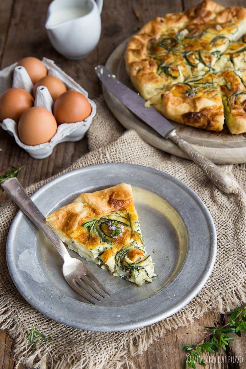 quiche con asparagi