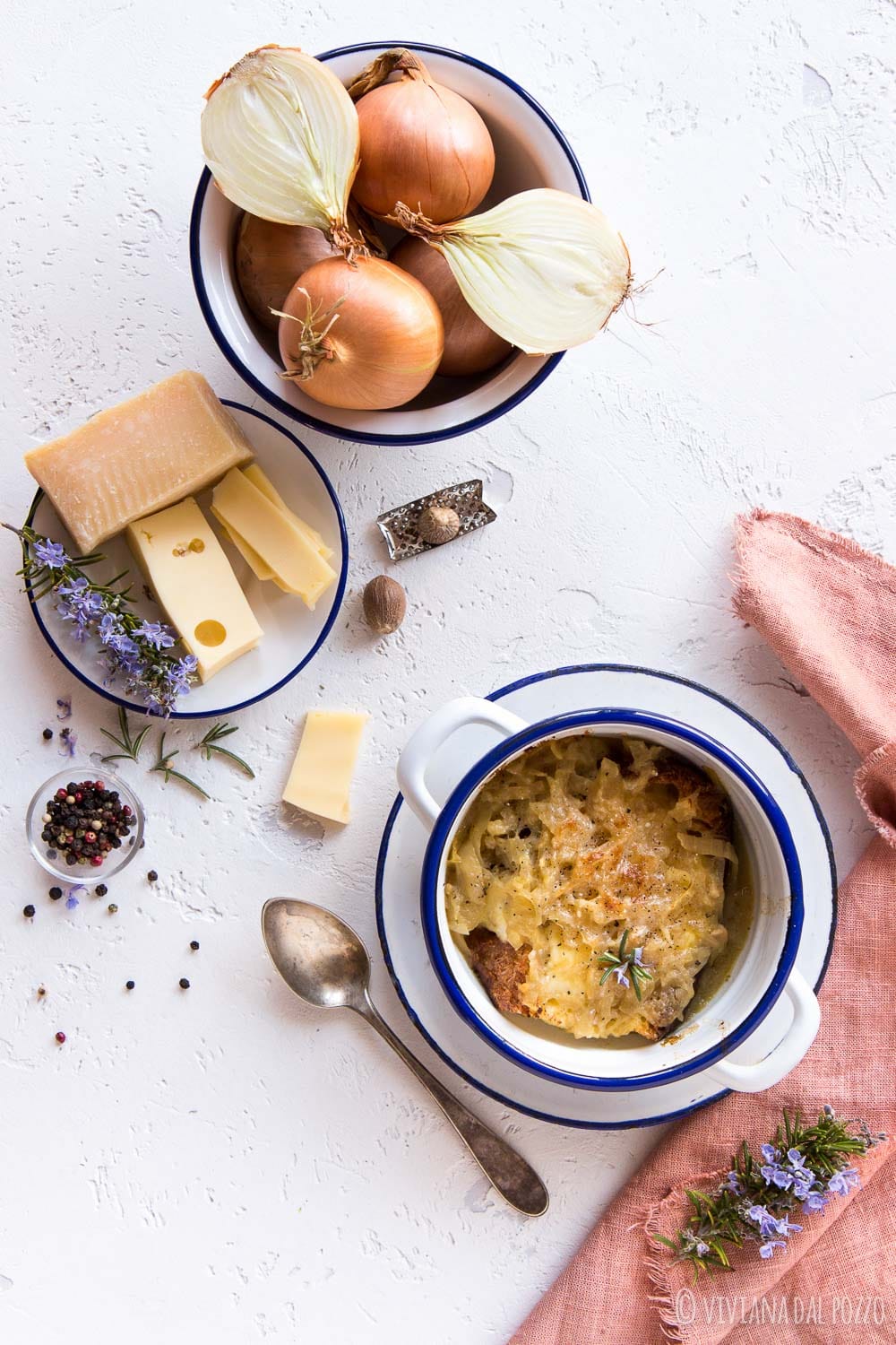 Ciotole Zuppa Con Manici 760ml - Set Da 4 In Porcellana Microonde - Foto 6