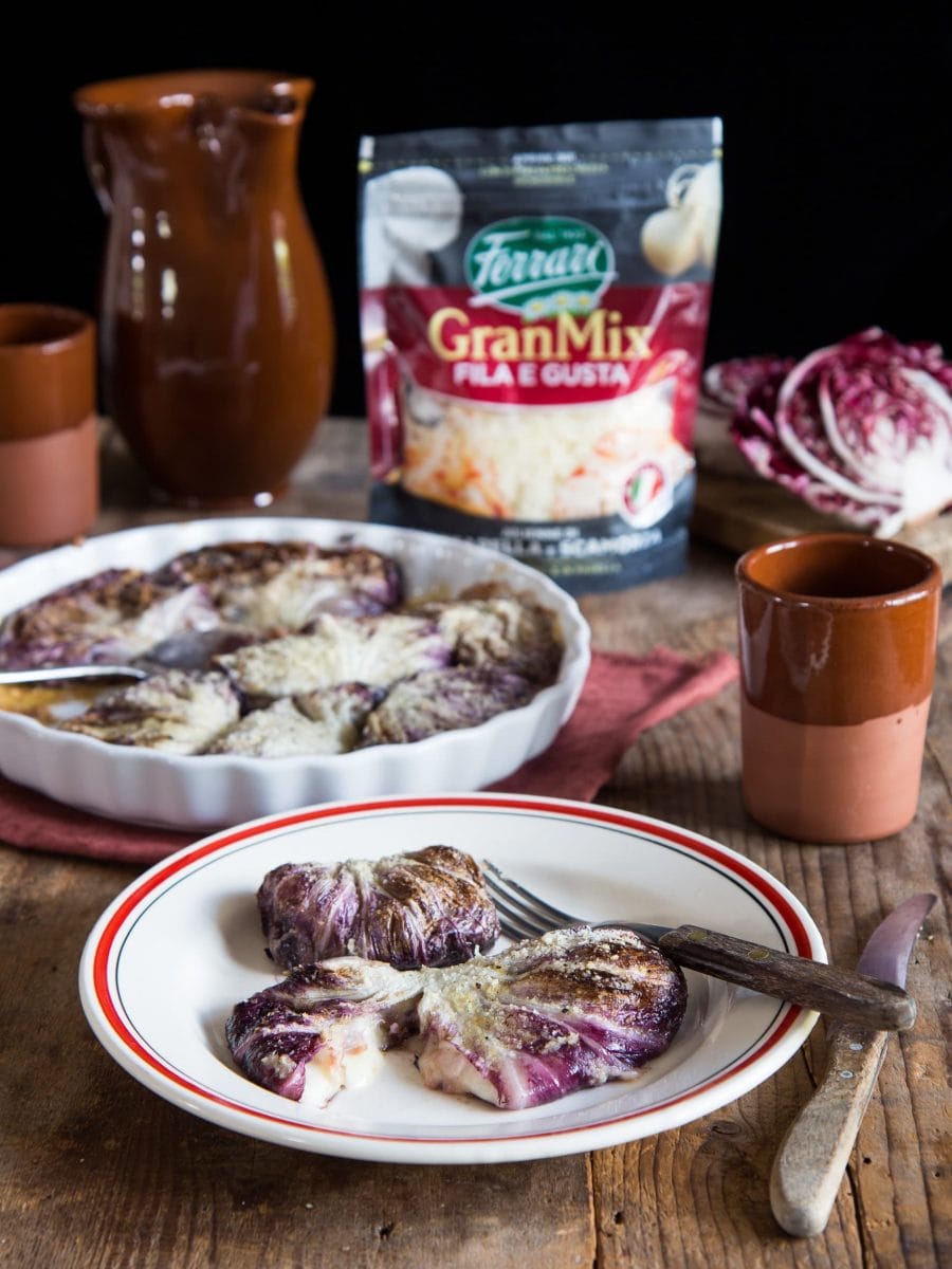 involtini radicchio filanti