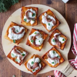 Mini tarte tatin di Natale